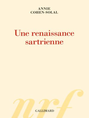 cover image of Une renaissance sartrienne